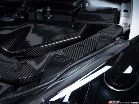 ECS Tuning Carbon Fiber Lock Carrier Support Bracket Set - Eurosport Performance