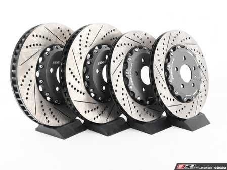 ECS Tuning Front & Rear 2-Piece Brake Rotor Kit - No Pads