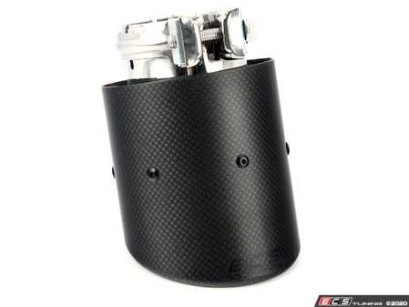 ECS Tuning UNIVERSAL Swivel Exhaust Tip - 3.5" Carbon Fiber - Priced Each