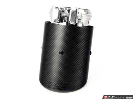 ECS Tuning UNIVERSAL Swivel Exhaust Tip - 4.0" Carbon Fiber - Priced Each