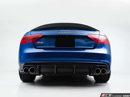 ECS Tuning Audi B8.5 S5 / A5 S-Line Rear Diffuser - Gloss Black - Eurosport Performance