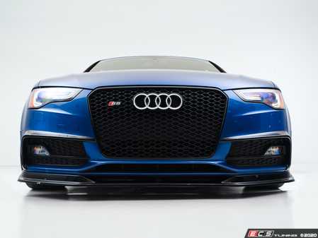 ECS Tuning Audi B8.5 S5 / A5 S-Line Facelift Front Lip - Gloss Black