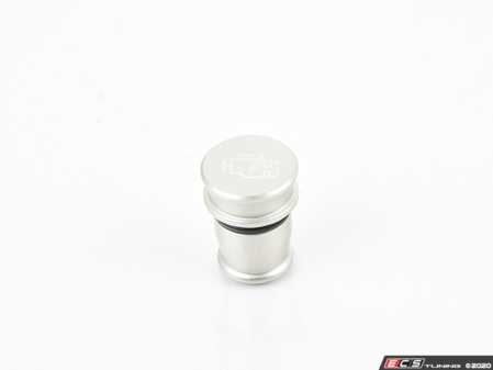 Prise de port d'alimentation ECS Tuning Billet - inCELin - Anodisé transparent