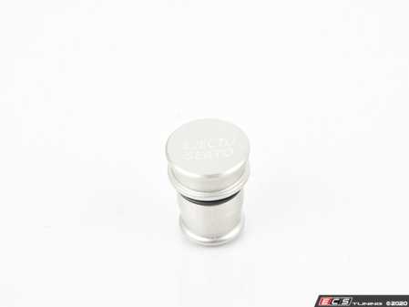 ECS Tuning Billet Power Port Plug - "Ejecto Seato" - Clear Anodized