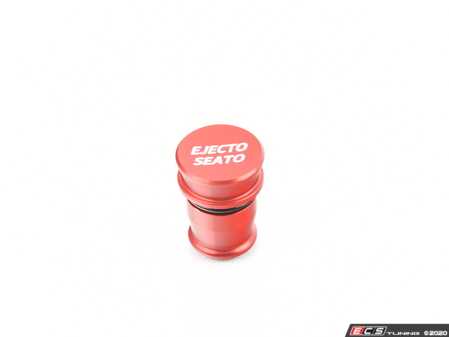 Prise de port d'alimentation ECS Tuning Billet - "Ejecto Seato" - Anodisé rouge