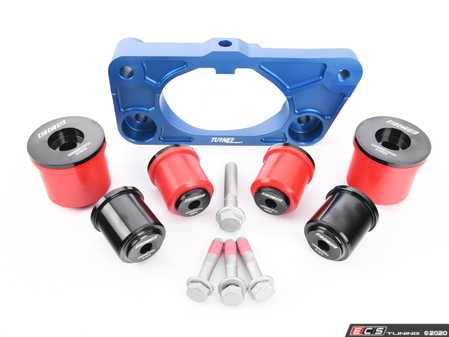 Turner Motorsports Dual-Mount Differential Plate - With ECS Poly Diff Bushings - Eurosport Performance