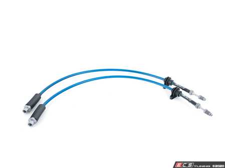Turner Motorsports Stainless Steel Brake Lines - Front - Eurosport Performance
