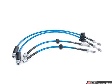 Turner Motorsports Stainless Steel Brake Lines - Front & Rear Kit - Eurosport Performance