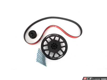 ECS Tuning Audi 3.0T Performance Dual Pulley Upgrade Kit With ECS Performance Kevlar Reinforced Supercharger Belt - Eurosport Performance