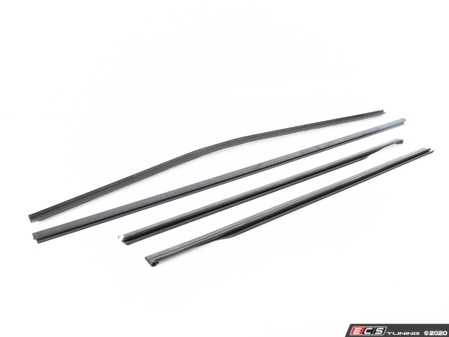 ECS Tuning Matte Shadowline Window Trim - Set - Eurosport Performance