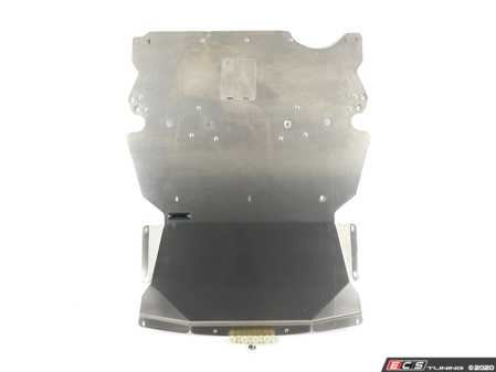 Turner Motorsports Aluminum Skid Plate - Milled Finish - F2x/3x 2/3/4 Series - Eurosport Performance