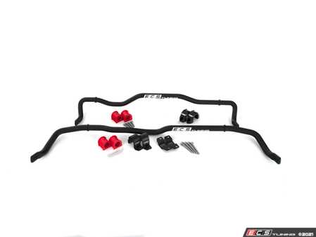 ECS Tuning MQB 4Motion Adjustable Sway Bar Upgrade Kit - Front (28mm) & Rear (25mm) - Eurosport Performance