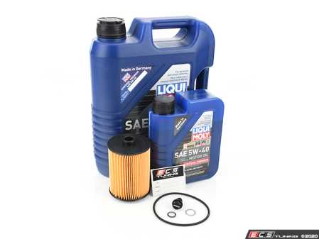 ECS Tuning Oil Service Kit - With ECS Magnetic Drain Plug - Eurosport Performance