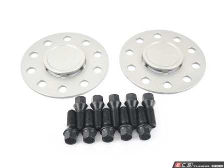 Turner Motorsports Silver BMW 5mm Wheel Spacers With Extended Bolts - F80 M3 F82 M4 F87 M2 - Eurosport Performance