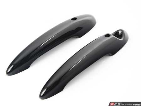 ECS Tuning Door Handle Piano Black Cover - Set - Smart Key (Comfort Access) - Eurosport Performance