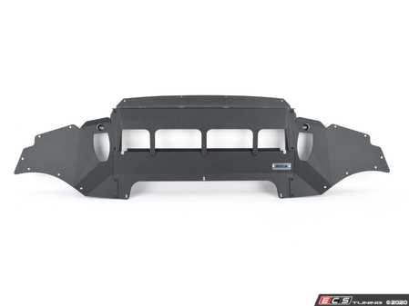 Turner Motorsports Skid Plate - Wrinkle Black Powdercoated Finish - Eurosport Performance