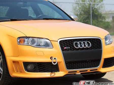 ECS Tuning Tow Hook Kit - Silver Ring - Eurosport Performance