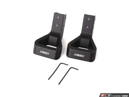 ECS Tuning Billet Seat Release Handle Kit - Black Anodized - Pair - Eurosport Performance