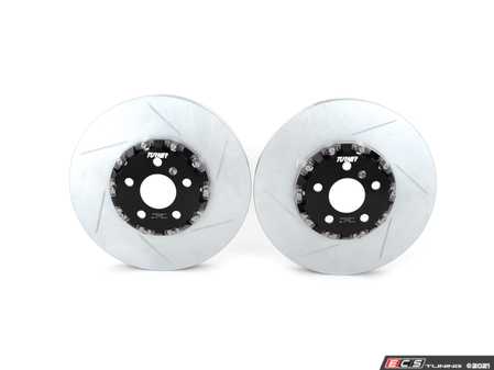Turner Motorsports Front Full-Floating Slotted TrackSport Rotors Set- 380X30mm - F8x - Eurosport Performance