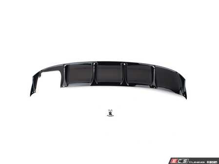 ECS TuningMK6 Jetta Facelift Rear Diffuser - Gloss Black - Eurosport Performance