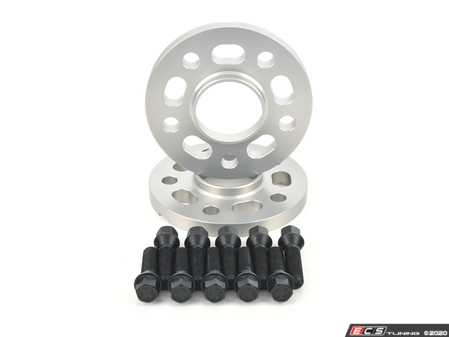 Turner Motorsports Silver Wheel Spacer & Bolt Kit - 15mm - Eurosport Performance
