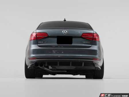 ECS Tuning MK6 Jetta GLI Facelift (2016 - 2018) Rear Diffuser Kit - Gloss Black