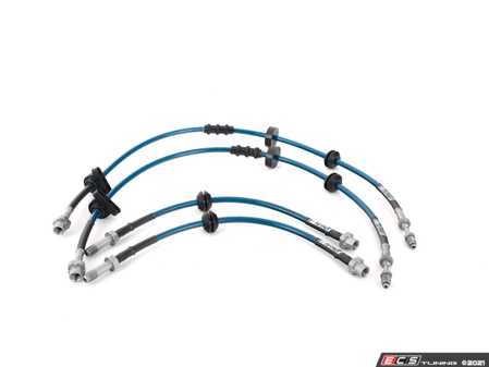 Turner Motorsports Stainless Steel Brake Lines - Complete Kit - Eurosport Performance