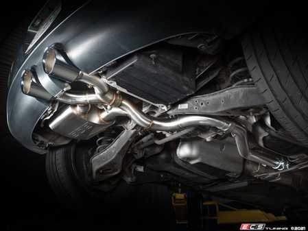 ECS Tuning MK5 R32 Valved Catback Exhaust System - Eurosport Performance