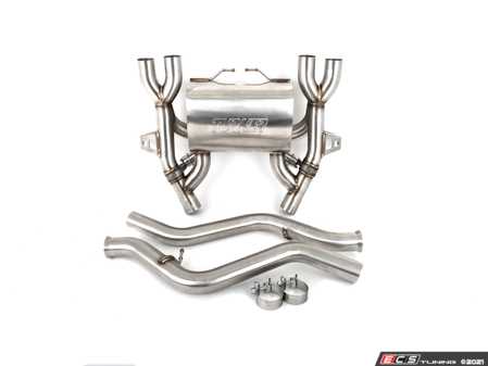 E90 E92 M3Turner Motorsports Stainless Steel Valved Axle Back Exhaust - Polished Tips - Eurosport Performance