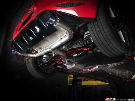 ECS Tuning "Ti.22" MK7.5 GTI 3.0" Titanium Catback Exhaust System - Eurosport Performance