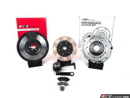 ECS Tuning Tuning Stage 3 Performance Clutch Kit with Lightweight Forged Steel Flywheel (18.95lbs) - Eurosport Performance