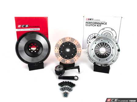 ECS Tuning Tuning Stage 3 Performance Clutch Kit with Lightweight Forged Steel Flywheel (18.85lbs) - Eurosport Performance
