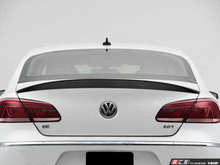 ECS Tuning VW CC Gloss Black Trunk Spoiler - Eurosport Performance
