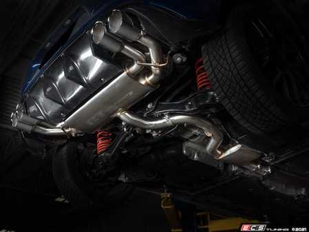 ECS Tuning MK7 Golf R Valved Catback Exhaust System - Eurosport Performance