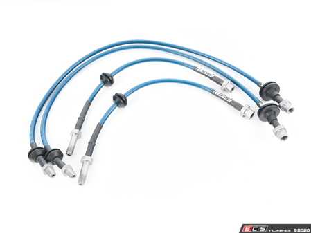 Turner Motorsports Stainless Steel Brake Lines - Complete Kit - Eurosport Performance