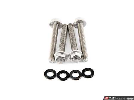 ECS Tuning Stainless Steel MQB Ignition Coil Hardware Kit - Black Titanium Washers - Eurosport Performance