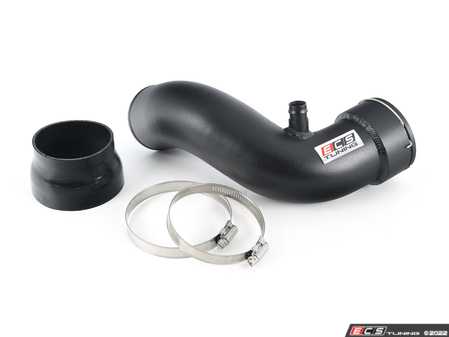 ECS Tuning B58 Turbo Outlet Boost Pipe - Powdercoated Black - Eurosport Performance