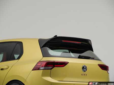 ECS Tuning MK8 GTI Hatch Spoiler Extension - Gloss Black