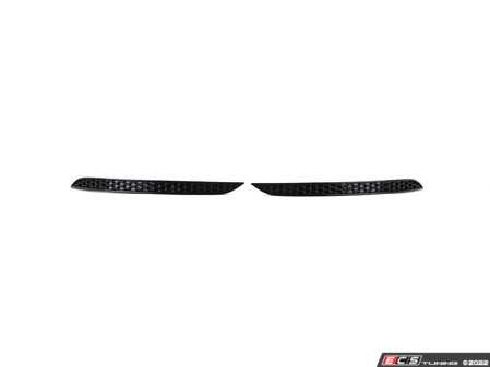 ECS Tuning MK8 GTI/Golf R Gloss Black Rear Bumper Fog Lights Trim - Eurosport Performance