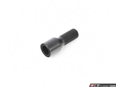 ECS Tuning M14x1.25 Conical Tuner Wheel Bolt Black - Priced Each - Eurosport Performance