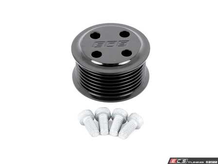 ECS Tuning Audi Late 3.0T Performance Supercharger Pulley - 57.6mm - Bolt On - Eurosport Performance