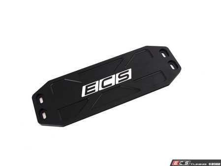 ECS Tuning Billet Aluminum Tunnel Brace - Front - Black Anodized - Eurosport Performance