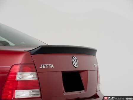 ECS Tuning MK4 Jetta (2004 - 2005) Trunk Spoiler - Gloss Black - Eurosport Performance