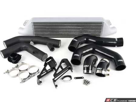ECS Tuning MK6 Golf R Front Mount Intercooler Kit - With ECS Charge Pipes - Eurosport Performance