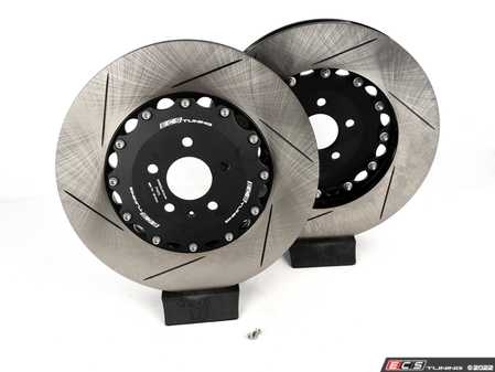 ECS Tuning C7 S6/S7 Front Slotted Brake Rotors - Pair (400x38) - Eurosport Performance