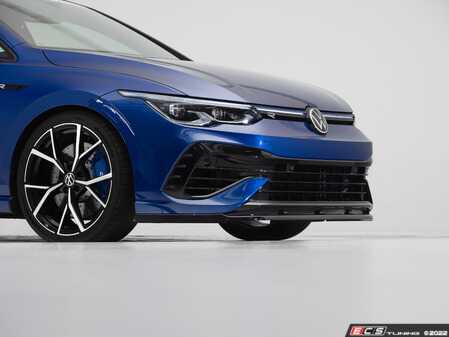 ECS Tuning MK8 Golf R Front Lip Spoiler - Gloss Black - Eurosport Performance