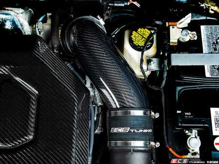 ECS Tuning MK8 Golf R / 8Y S3 Carbon Fiber Turbo Inlet Hose - Eurosport Performance