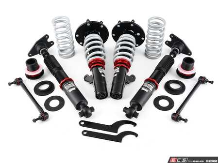 ECS Tuning F30 xDrive Performance Adjustable Coilover System - 5 Bolt Top Mount - Eurosport Performance