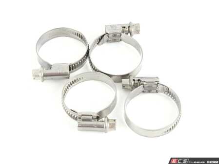 ECS Tuning Water Outlet Hose Clamp Kit Fix - Set Of Four - Eurosport Performance