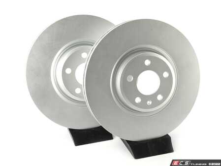 ECS Tuning Front V5 Plain Brake Rotors - Set (350x34) - Eurosport Performance